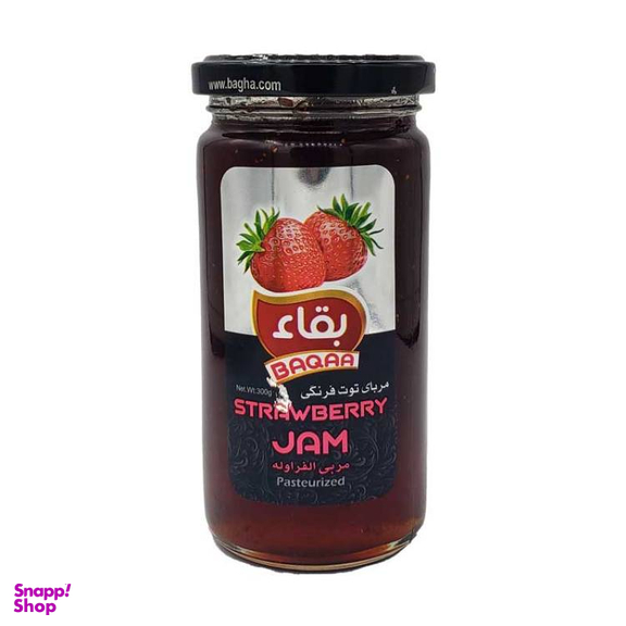 مربای توت فرنگی بقاء وزن 300 گرم