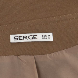 کت زنانه سرژه مدل 212244 رنگ قهوه ای