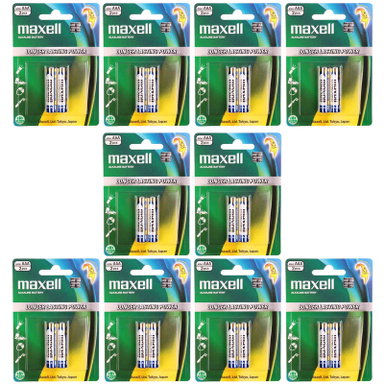 باتری نیم قلمی مکسل مدل آلکالاین بسته 20 عددی
