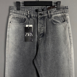 شلوار بگ مردانه طرح ZARA کد 3120 رنگ طوسی