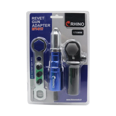 میخ پرچ کن سر دریلی رینو مدل YP-RPT-8117-170MM