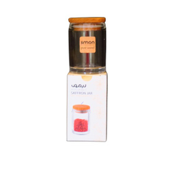 جای زعفران درب چوبی لیمون مدل 2280