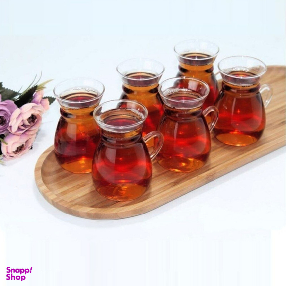 فنجان آرو مدل بوروسیلیکات کد 1843 بسته 6 عددی