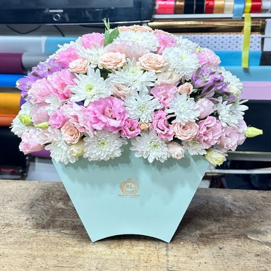 باکس گل طبیعی مدل وندا باکس 3