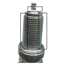 شمع خودرو ان جی کی مدل LFR6C-11 91823 مناسب برای پژو 206 تیپ 5 بسته 4 عددی