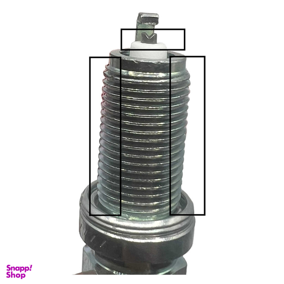 شمع خودرو ان جی کی مدل LFR6C-11 91823 مناسب برای پژو 206 تیپ 5 بسته 4 عددی
