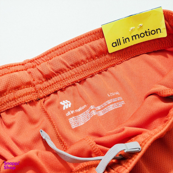 شلوارک ورزشی پسرانه آل این موشن مدل SEP-AULA0025 رنگ نارنجی