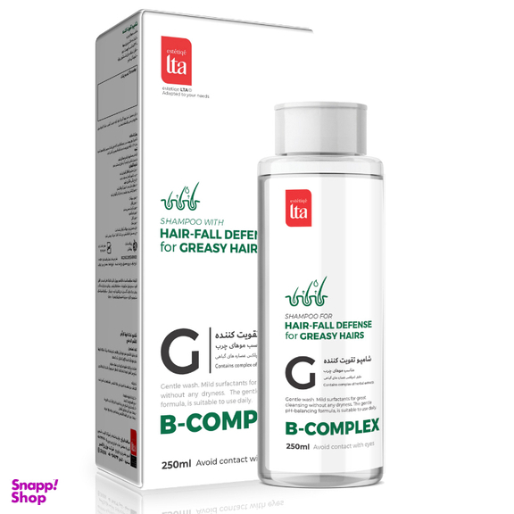 شامپو تقویت کننده مو استتیک التا مدل G مناسب موهای چرب حجم 250 میلی‌  لیتر
