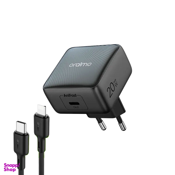 شارژر دیواری 20 وات اورایمو مدل OCW-5201 به همراه کابل