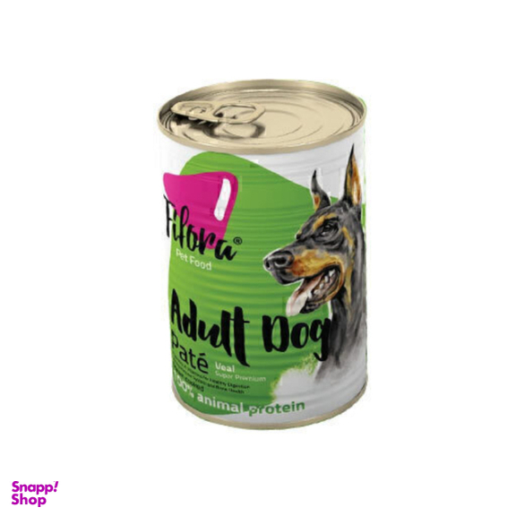 کنسرو غذای سگ نژاد بزرگ فیفورا با طعم گوشت گوساله وزن 400 گرم