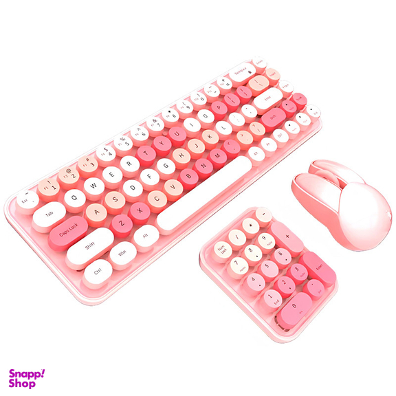 کیبورد و ماوس بی سیم کوتسی مدل 84019 به همراه صفحه اعداد