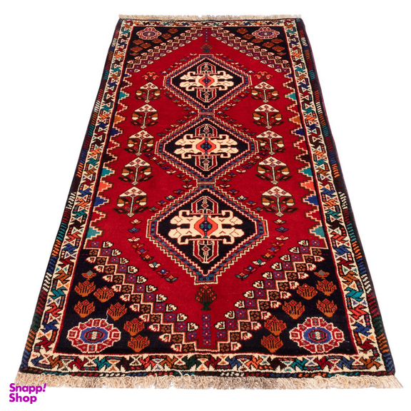 فرش دستباف کناره سی پرشیا کد 130195 سایز 156x83 سانتی‌ متر