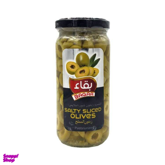 کنسرو زیتون شور اسلایس بقاء وزن 240 گرم