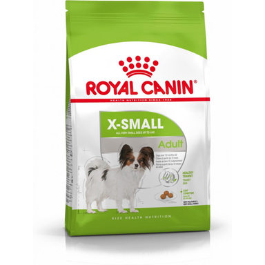 غذای خشک سگ رویال کنین طعم گوشت و مرغ مدل X-small وزن 1.5 کیلوگرم