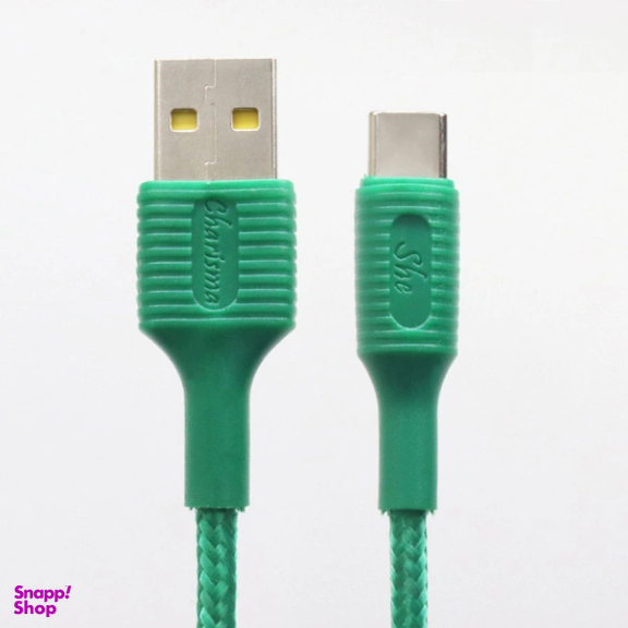 کابل تبدیل USB به Type-C شی کاریزما مدل صبا طول 1.2 متر
