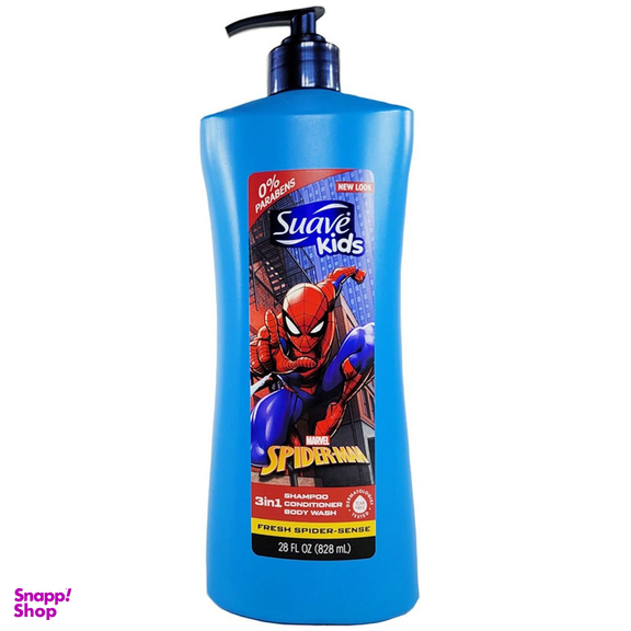 شامپو بچه سواو (Suave) مدل Spider Man