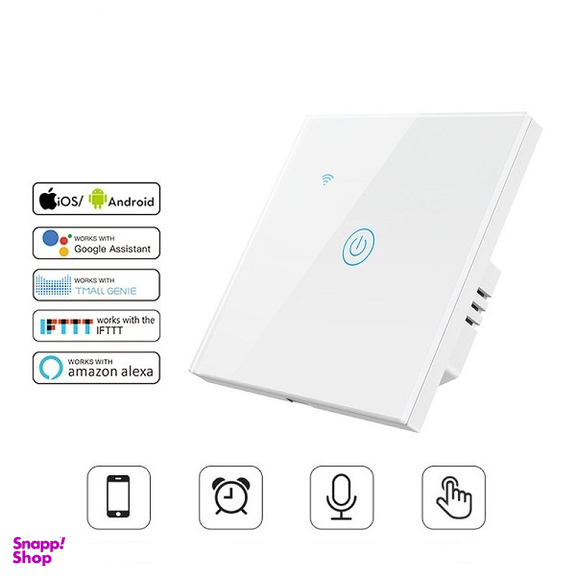 کلید تک پل هوشمند لمسی تویا مدل smart c1