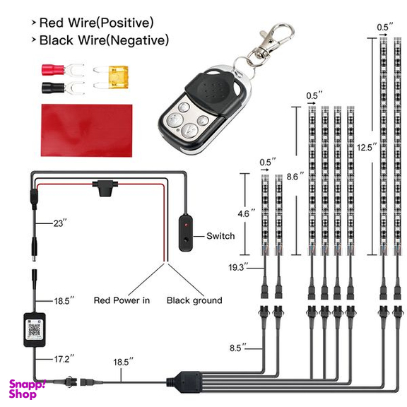 کیت نورپردازی مدل RGB-8String