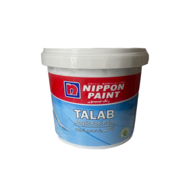 رنگ استخری آکریلیک نیپون مدل تالاب کد 826 وزن ۴ کیلوگرم