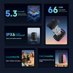 اسپیکر بلوتوثی قابل حمل اوی مدل Y525