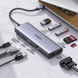 USB هاب 9 پورت Type-C یوگرین مدل CM498