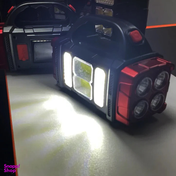 نورافکن دستی سولونیکس مدل HB-2678 رنگ قرمز