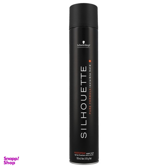 اسپری مو شوآرزکوف مدل Silhouette Pure Formula Invisible Hold حجم 500 میلی لیتر