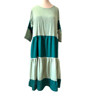 پیراهن زنانه صدف کد 052 رنگ سبز