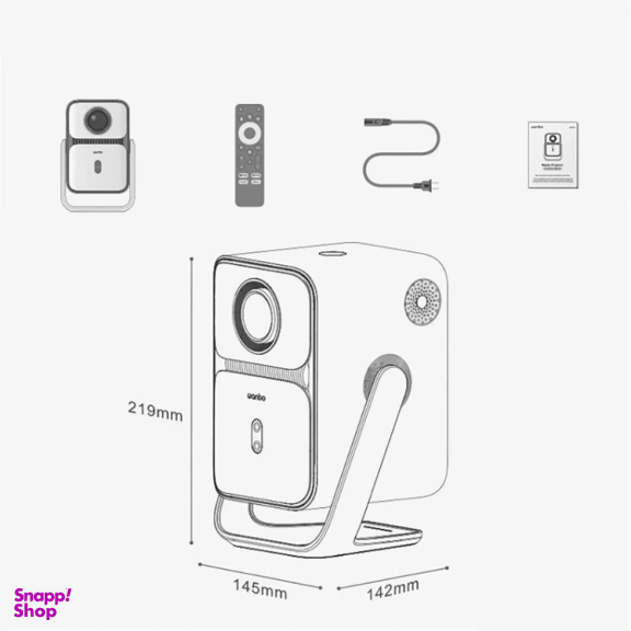 ویدیو پروژکتور ونبو مدل T2 Ultra