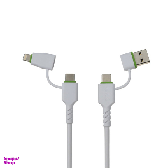 کابل تبدیل USB/Type-C به Lightning/Type-C مودم کت مدل MCB 010 طول 1 متر
