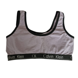 نیم تنه ورزشی دخترانه طرح کلوین کد 33 رنگ طوسی