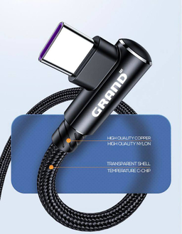 کابل USB به type-C گرند اسکای مدل GK-15 طول 1.2 متر