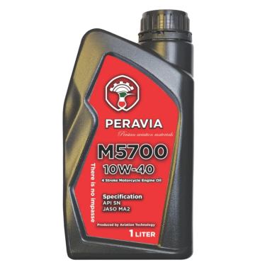 روغن موتورسیکلت تمام سنتتیک پراویا مدل API SN - JASO MA2 10W-40 حجم 1 لیتر