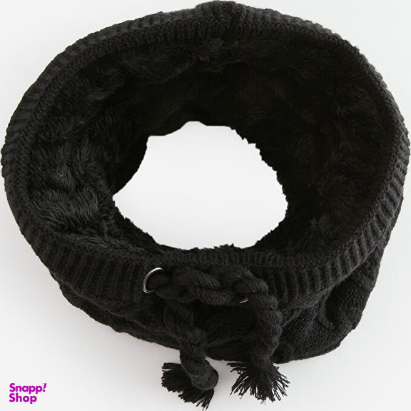 شال گردن زنانه ال سی وایکیکی مدل Snood رنگ مشکی