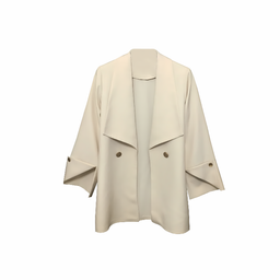 کت زنانه کد 2201 رنگ کرم