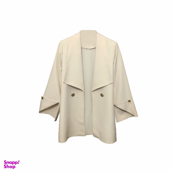 کت زنانه کد 2201 رنگ کرم