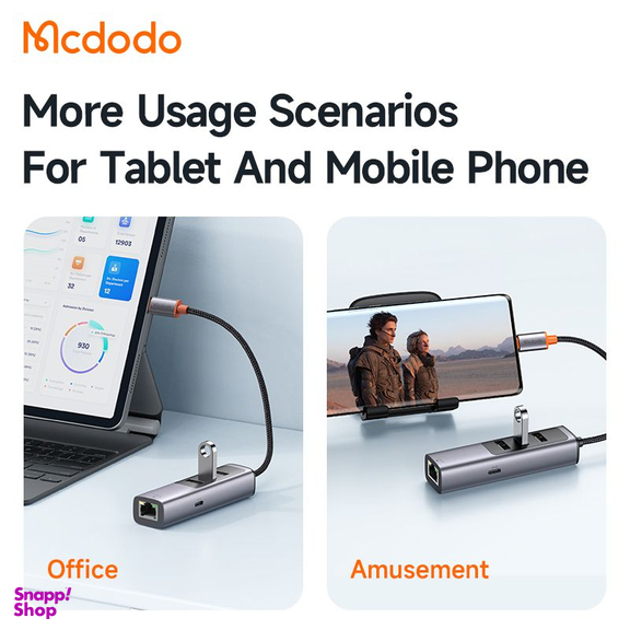 هاب 5 پورت USB-C مک دودو مدل HU-1110