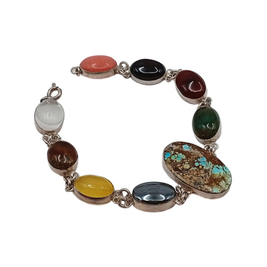 دستبند نقره زنانه مدل ام البنین کد D01