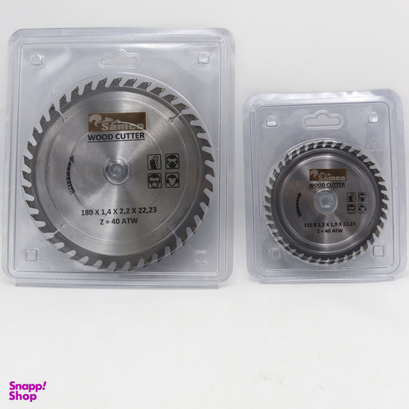 صفحه برش چوب سامکو مدل YP-180-115MM مجموعه 2 عددی