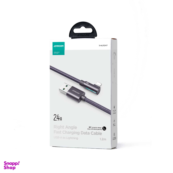 کابل شارژ 90 درجه USB-A به Type-C جوی روم مدل S-AC027A17 طول 1.2 متر