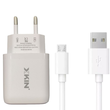 شارژر دیواری ایکس کین مدل XK-HC32 به همراه کابل MicroUSB