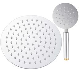 سردوش حمام پاپیروس مدل استیل New-Classic مجموعه دو عددی