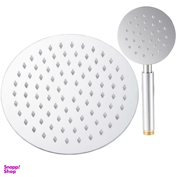 سردوش حمام پاپیروس مدل استیل New-Classic مجموعه دو عددی