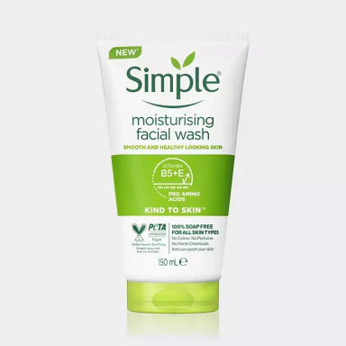 ژل شوینده صورت سیمپل مناسب پوست خشک حجم 150 میلی لیتر