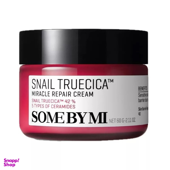 کرم ضد چروک و بازسازی کننده سام بای می مدل Snail Truecica وزن 60 گرم