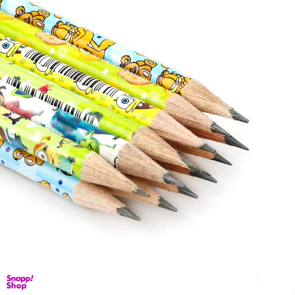 مداد مشکی آریا مدل 3047 بسته 12 عددی