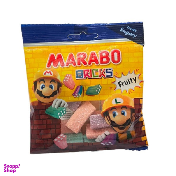 پاستیل میکس مارابو وزن 50 گرم بسته 16 عددی