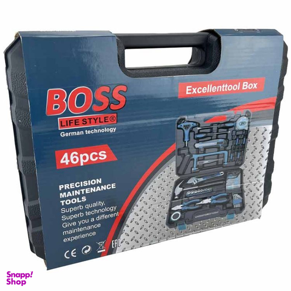 جعبه ابزار باس مدل 46PCS مجموعه 46 عددی