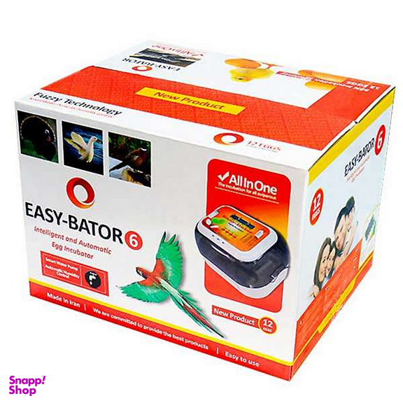 دستگاه جوجه کشی حرفه ای ایزی باتور 6 کد 3 محفظه 12 عددی