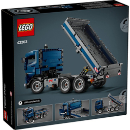 ساختنی لگو سری Technic مدل کامیون کمپرسی کد 42203